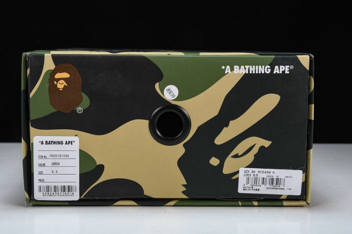 a bathing ape bape sta low copshoe bp-016