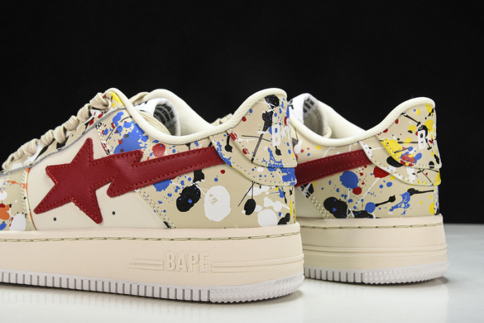 a bathing ape bape sta low copshoe bp-053