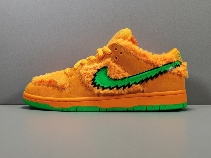 grateful dead x nike sb dunk low "orange bear"-cj5378-800