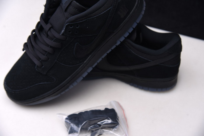 nike dunk low sp undefeated 5 on it black - do9329-001