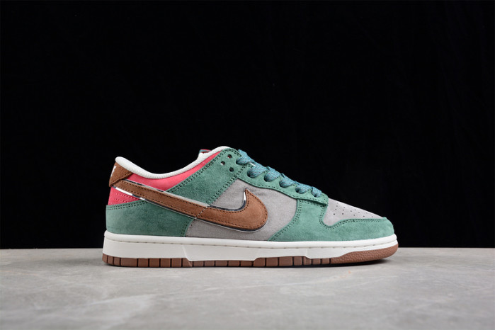 otomo katsuhiro x nike sb dunk low steamboy ost green red brown st1391-203