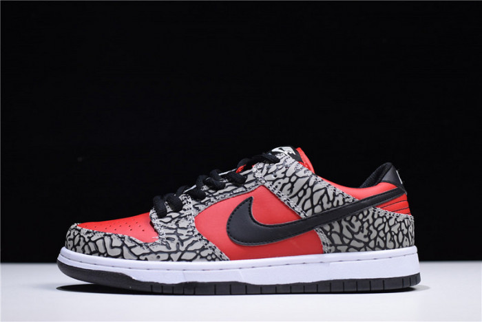s*upre*me x dunk low premium sb ''red cement'' - 313170-600