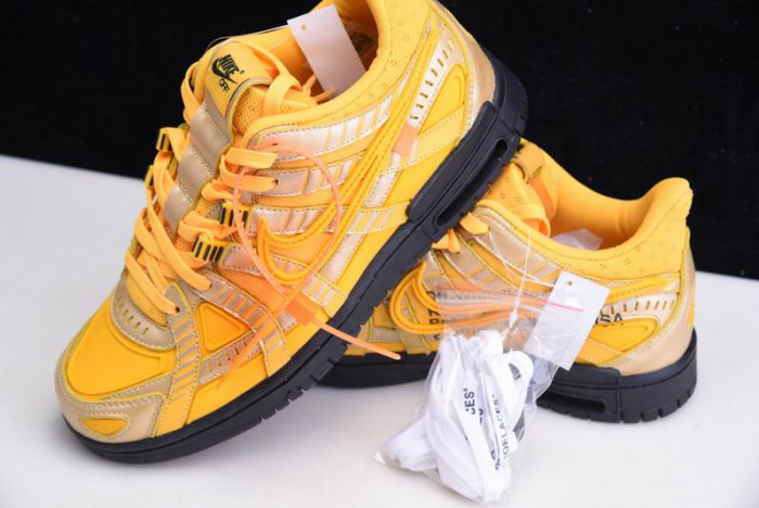 of x nike air rubber dunk “university gold” cu6015-700