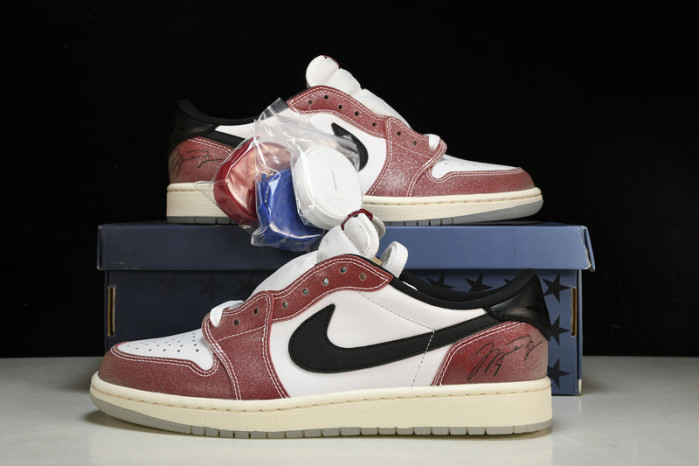 trophy room x air jordan 1 low og sp chicago fn0432-019