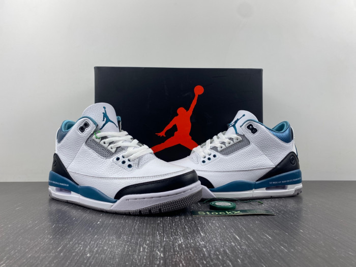 air jordan 3 aj3 lightning blue 136064-660