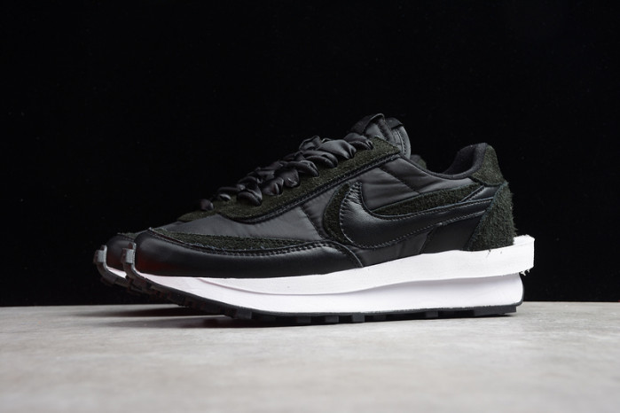 nike ld waffle sacai black nylon - bv0073-002