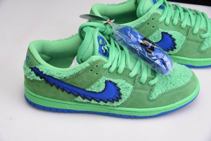 nike sb dunk low "grateful dead - green bear" - cj5378-300