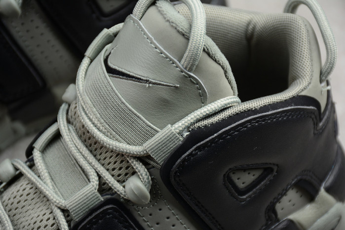 nike air more uptempo “dark stucco” dark stucco/black womens 415082-007