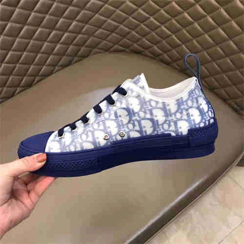 Reliable DR B23 LOW TOP OBLIQUE SNEAKER BLUE 1160