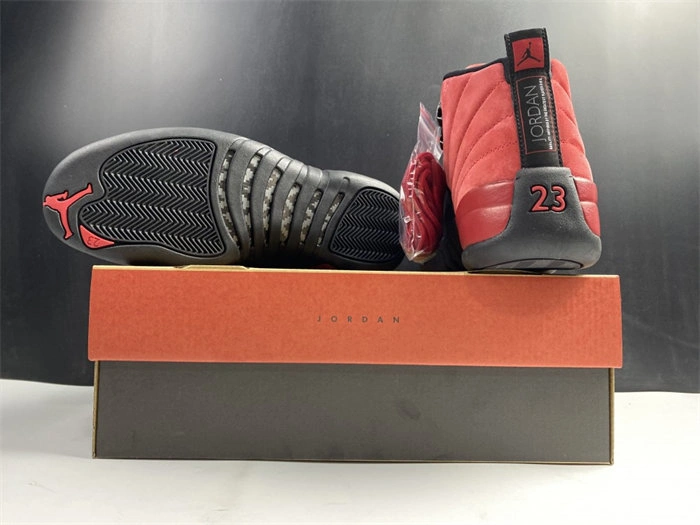 EyeCatching Jordan 12 Retro Reverse Flu Game CT8013- 4148