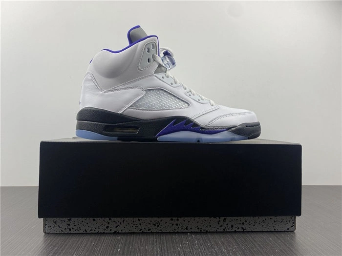 Upgraded Jordan 5 Retro Dark Concord DD0587- 4005
