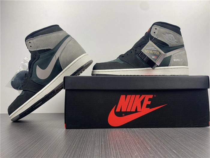 Jordan1 Element Gore-Tex Black Particle Grey DB2889- Breathable 3709