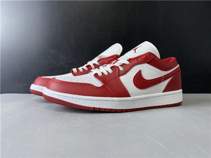 Jordan1 Gym Red White 553558- Durable 3780