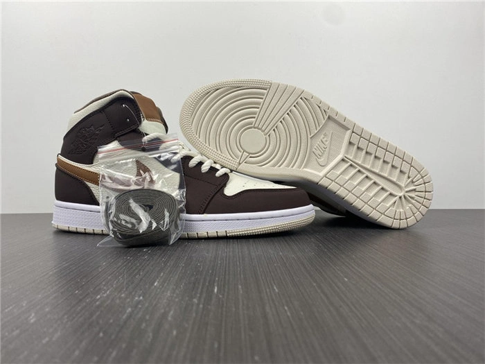 Jordan1 Mid SE Brown Basalt Oatmeal DO6699- HighQuality 3698