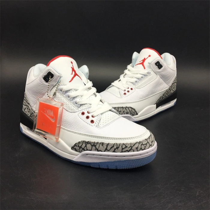Jordan3 Free Throw Line White Cement 923096- Tailored 3851