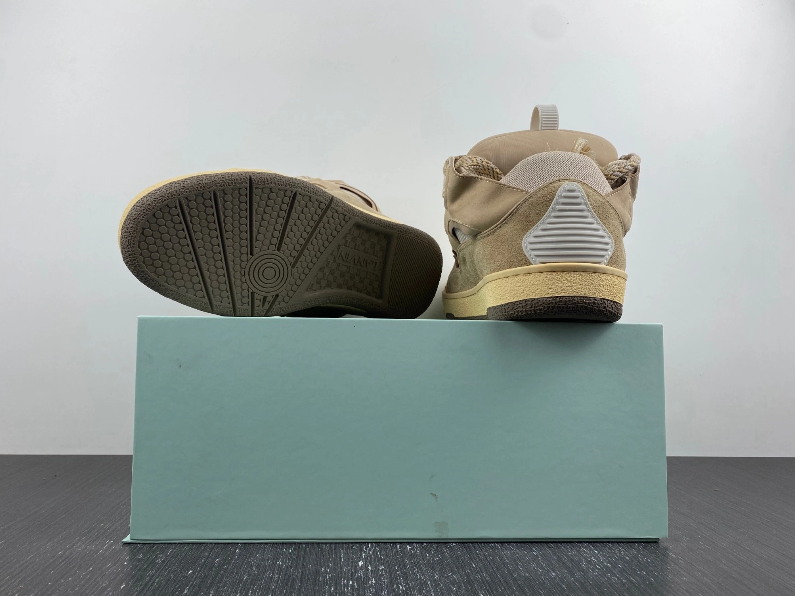 Lanvon Curb Sneaker Ecru FM-SKRK11-DRAG-E Sporty 953