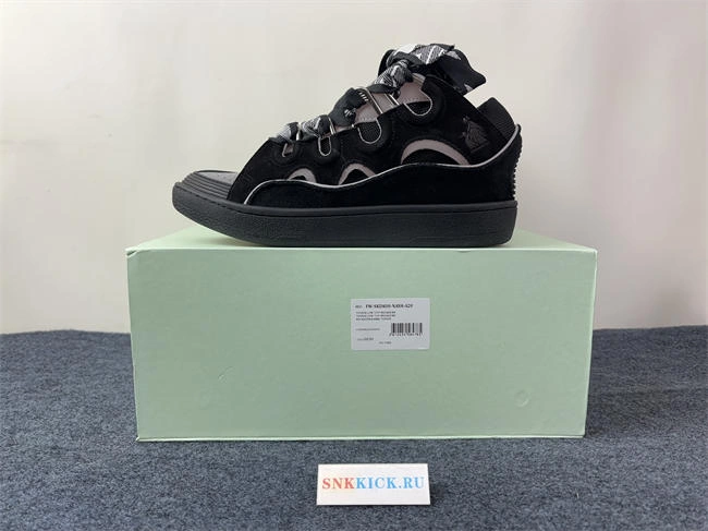 Lanvon Curb SneakerBlack Grey FM-SKRK11-REFL-P Versatile 811