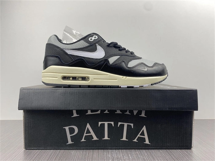 Soft Nike Air Max 1 Patta Waves Black DQ0299- 5196