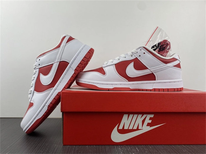 Minimalist Nike Dunk Low Championship Red DD1391- 4817