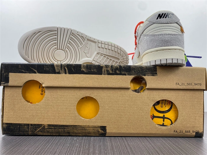 Reliable Nike Dunk Low Off-White Lot 13 DJ0950- 5056