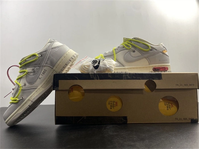 Nike Dunk Low Off-White Lot 8 DM1602- DailyWear 5067
