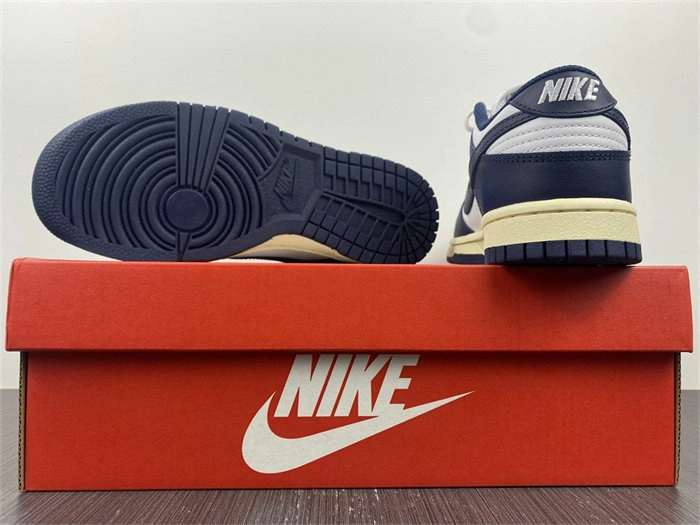 Nike Dunk Low Vintage Navy DD1503- Seasonal 4801