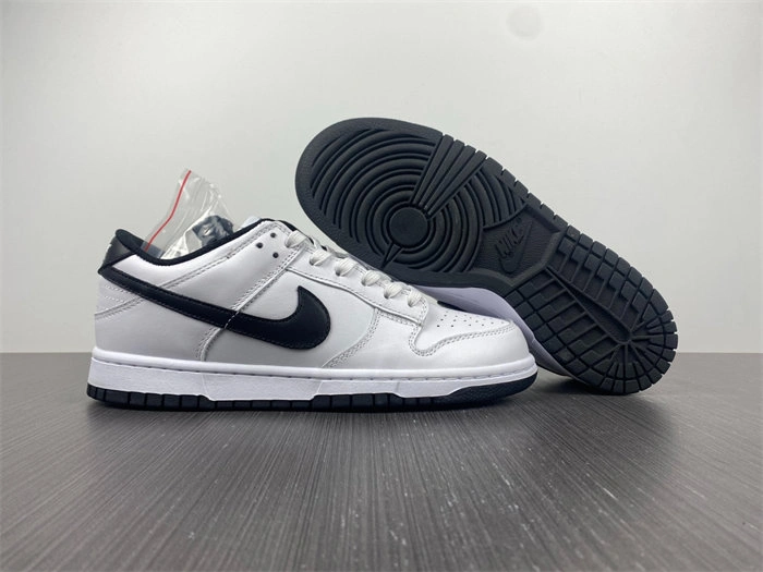 Resilient Nike Dunk Low White Black DD1503- 4802
