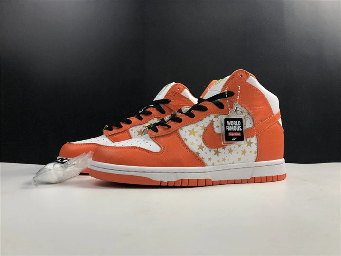 nike sb dunk high Svp*me orange 307385- effortless 4937
