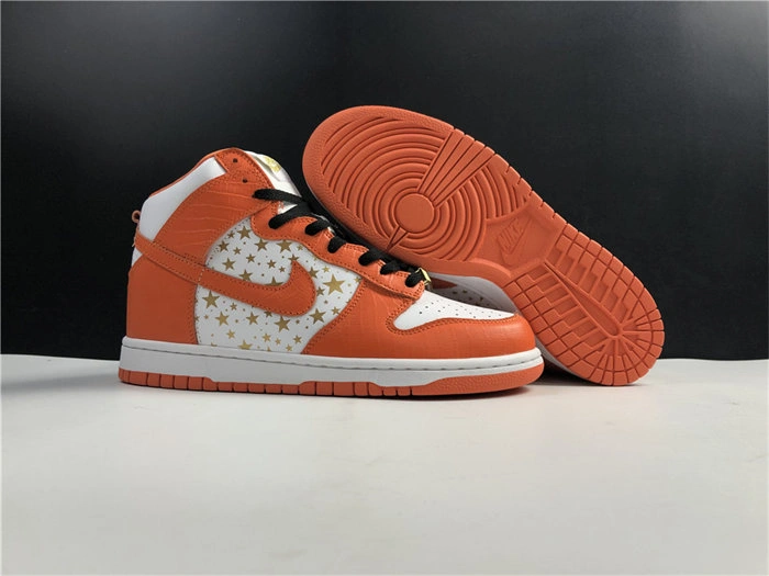 nike sb dunk high Svp*me orange 307385- effortless 4937