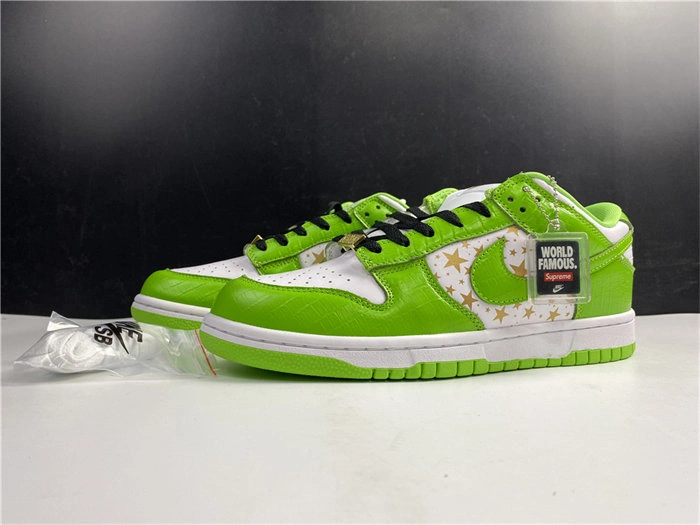 nike sb dunk low Svp*me stars mean green dh3228- practical 4873