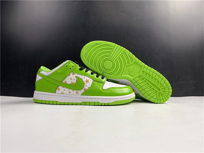 nike sb dunk low Svp*me stars mean green dh3228- practical 4873